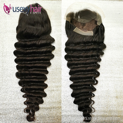 Best Selling 20-32 Inch Deep Wave 13x4 HD Human Hair Lace Front Wig 100% Virgin Brazilian Human Hair Wig Lace Frontal Wig